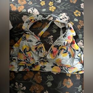 Torrid peaches Print Women's swim Top